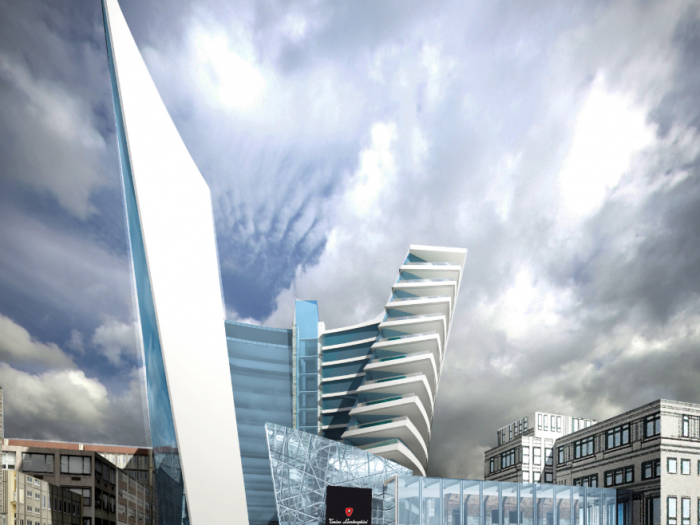 Archisio - Studio Costa Progettazioni - Progetto Tonino lamborghini hotel