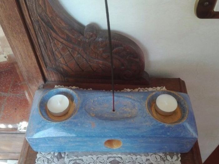 Archisio - Lo Art Di Lorenzo Menichelli - Progetto Porta incenso in cocciopesto