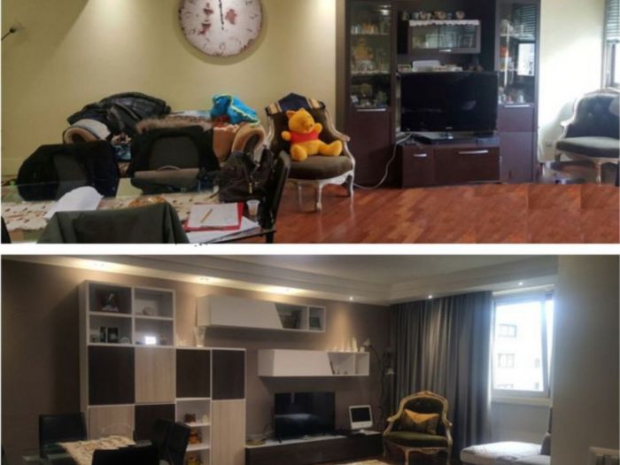 Archisio - Chiara Pinto - Progetto Ristrutturazione soggiorno