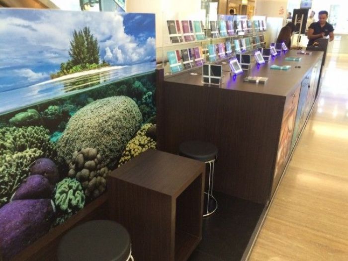 Archisio - Arch Studio - Progetto Luxly temporary shop a jakarta