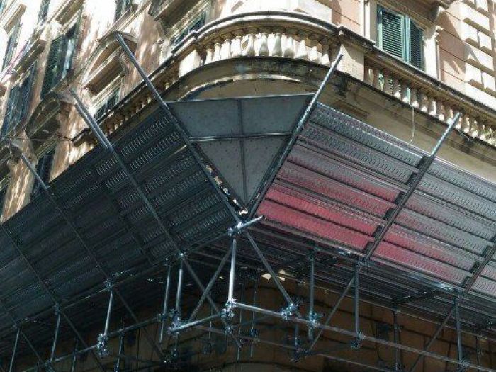 Archisio - Abruzzi Ponteggi - Progetto Montaggio di ponteggi sospesi