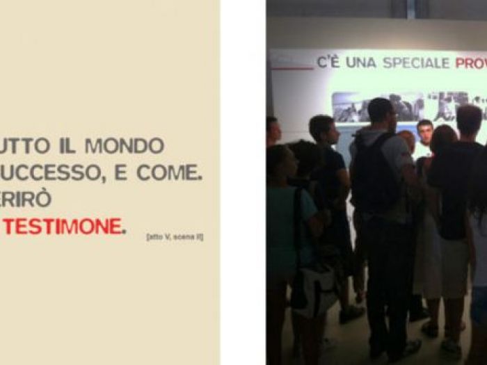 Archisio - Roberto Bua - Mjras - Progetto Che opera darte luomo limprevisto attraverso amleto