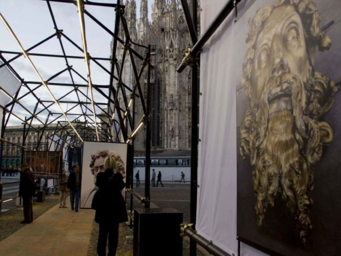 Archisio - Lascia La Scia Sas - Progetto Frammenti tunnel espositivo duomo