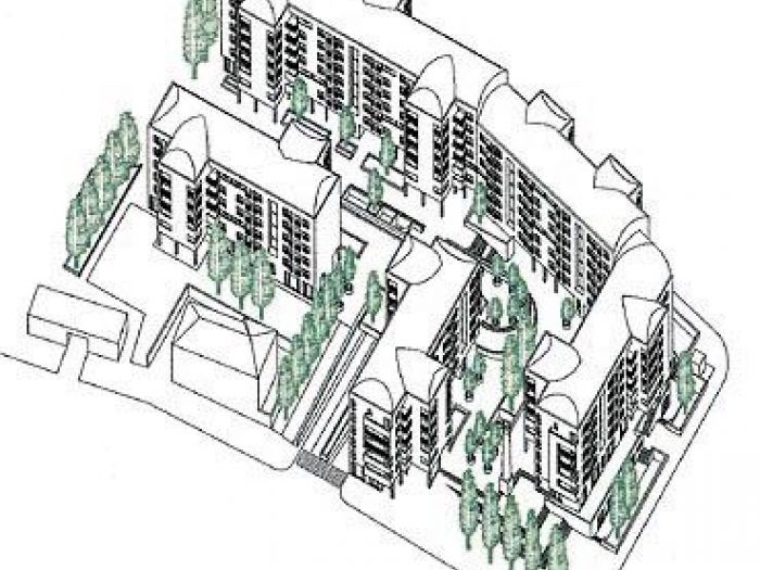 Archisio - Ruggero Lenci - Progetto Alloggi per gli iacp trieste