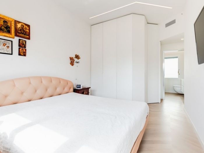 Archisio - Roma Patrizio - Progetto Total white mq136 roma quartiere talenti 2018