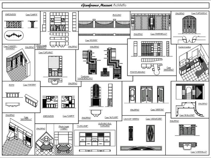 Archisio - Massari Gianfranco - Progetto Opere varie