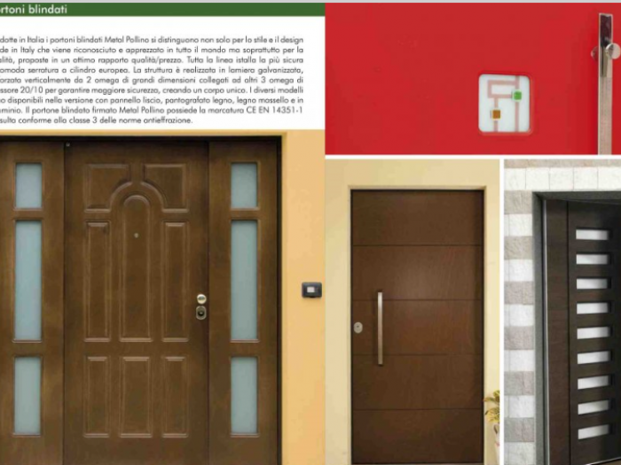 Archisio - Metalpollino - Progetto Porte