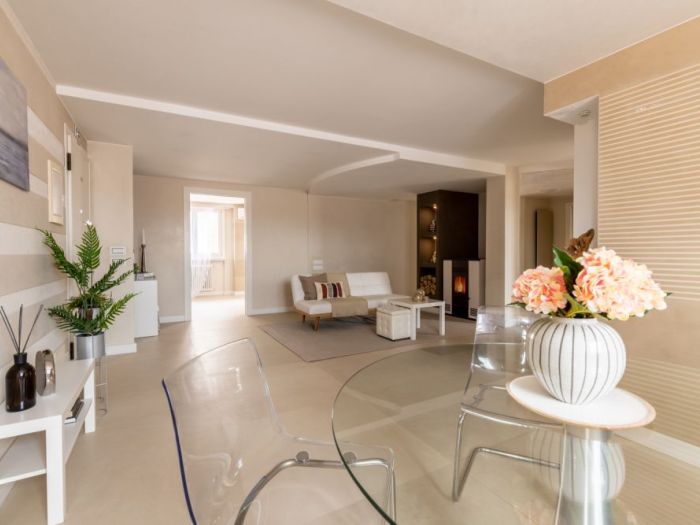 Archisio - Elisa Cattelan - Progetto Da ufficio a Bellissimo appartamento Home staging su immobile vuoto