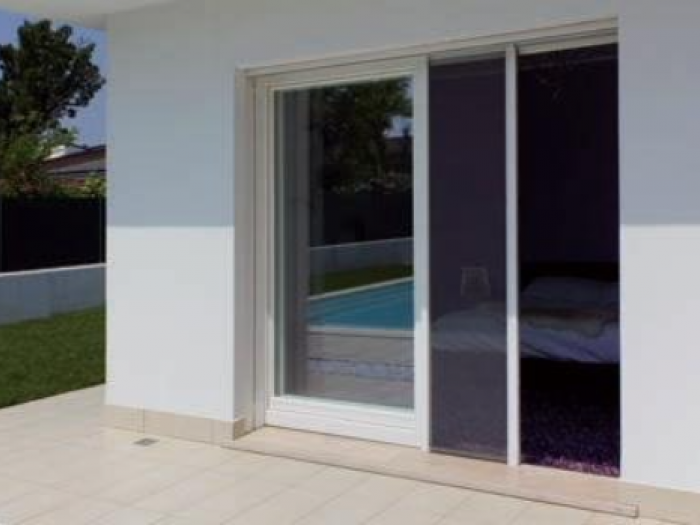 Archisio - Dinamica Sas - Progetto Zanzariere per finestre e porte finestre di tutte le misure e colori