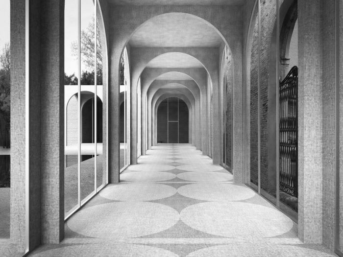 Archisio - Campomarzio - Progetto Ampliamento galleria darte modernaPalazzo dei diamanti di ferrara