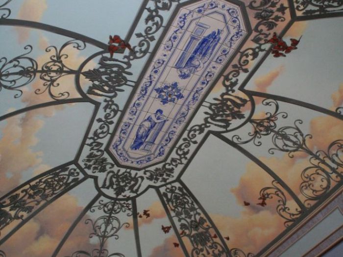 Archisio - Artmande Dimarco Napoletano - Progetto Soffitto gazebo