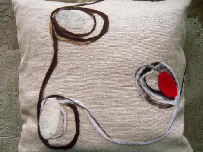 Archisio - Elena Kihlman Disegna E Produce Tessuti Darredamento Accessori Per Arredamenti - Progetto Cuscini decorativi