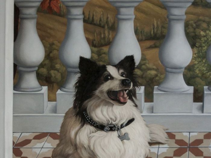 Archisio - Artmande Dimarco Napoletano - Progetto Trompe loeil baccante