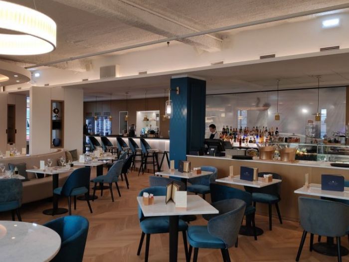 Archisio - Flli Groppo srl - Progetto Ristorante bella bay - galeries lafayette nice