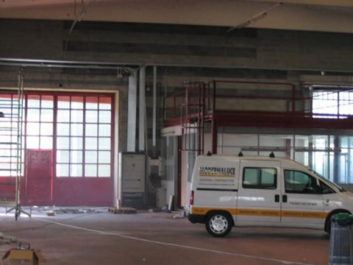 Archisio - Modernaluce Impianti Elettrici - Progetto 2009-2010 sovico officina meccanica