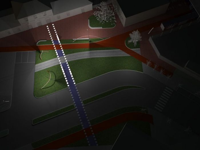 Archisio - Soa Spazio Oltre Larchitettura - Progetto Alt stazione arte e bici alla fermata del treno