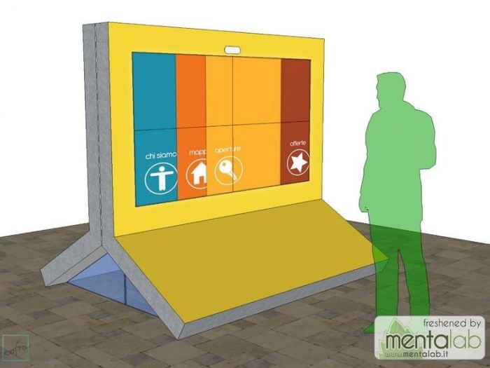Archisio - Cofra Architettura Design Innovazione - Progetto Progettazione di totem interattivo