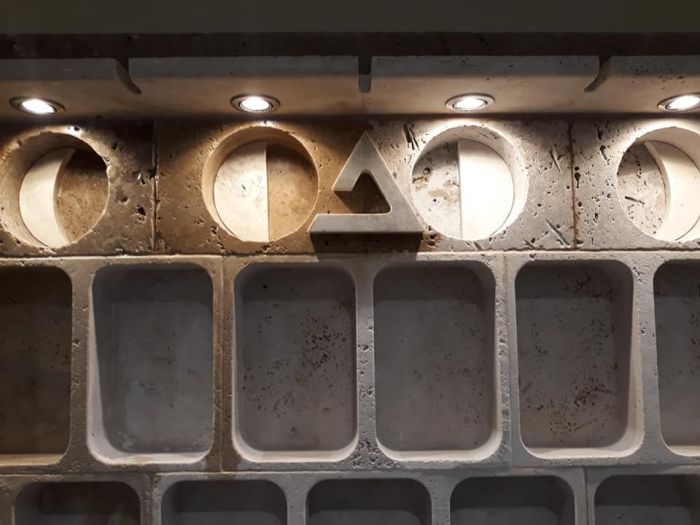 Archisio - Maurizio Massini - Progetto Progetto winemod realizzato per il ristorante la piramide