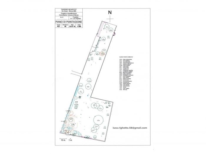 Archisio - Luca Righetto - Progetto Progettazione giardini Il giardino incantato