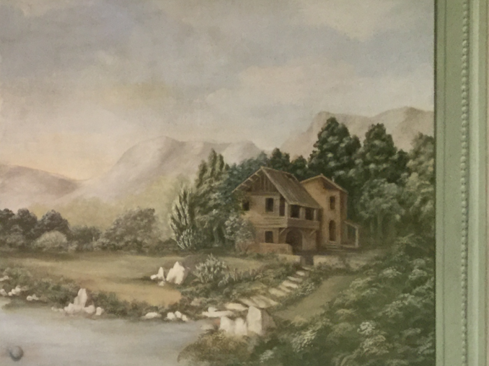 Archisio - Elisabetta Maestripieri - Progetto Testata del letto con paesaggio