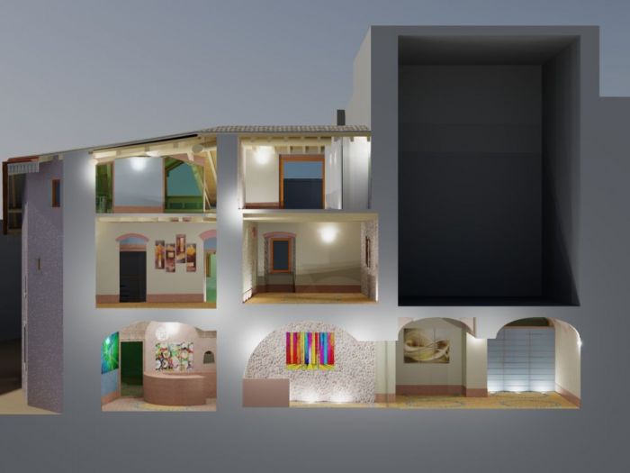 Archisio - Modellazioni 3d E Rendering Di Lattuada Stefano - Progetto Spaccati ed esplosi