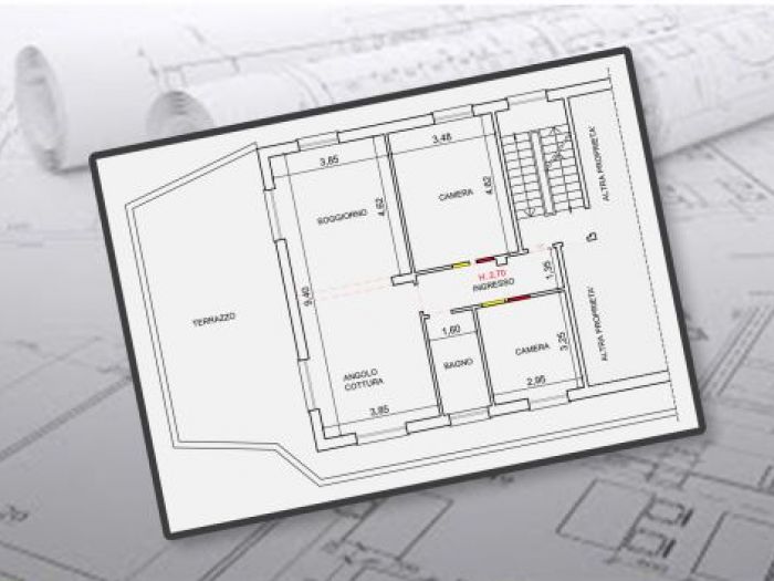 Archisio - Arch Lorenzo Ardito - Progetto Ristrutturazione appartamento rapallo