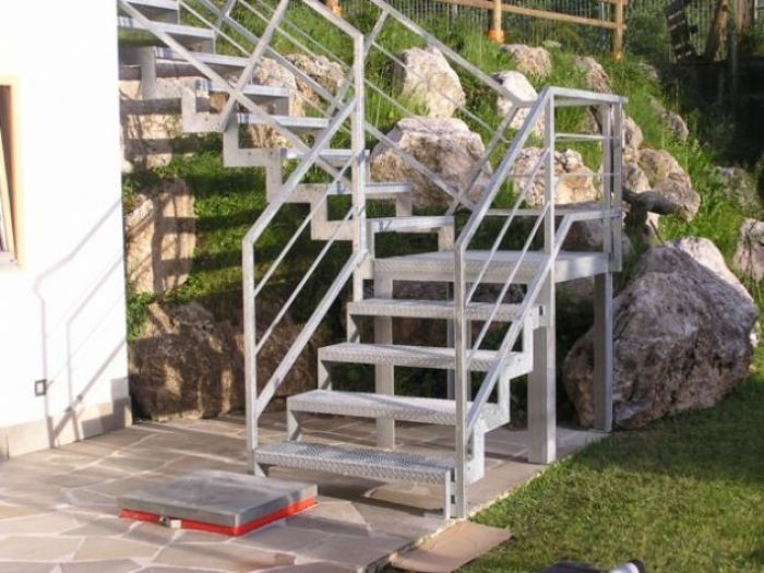 Archisio - Orma Di Mastrogiuseppe Christian Snc - Progetto Scale in ferro