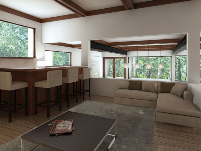 Archisio - Pagano - Progetto Villa in legno jurmala