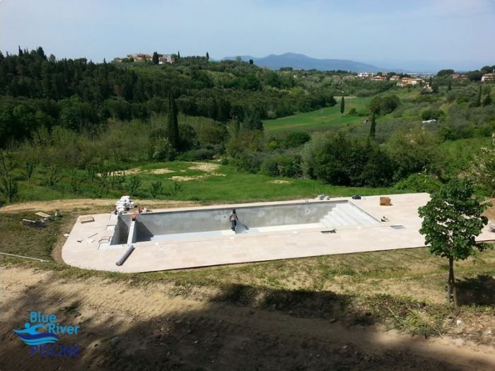 Archisio - Blue River Piscine - Progetto I nostri cantieri
