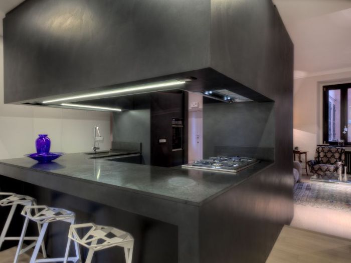 Archisio - Consorzio Corima - Progetto Appartamento in zona monti - roma