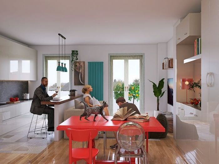 Archisio - Georgia Lo Iacono - Progetto Un nuovo soggiorno