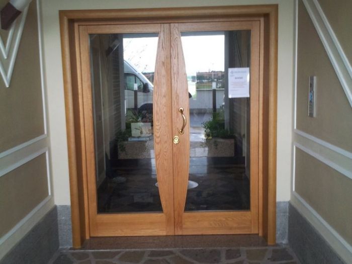 Archisio - Arte Del Legno 86 Snc - Progetto Portone condominiale monumentale