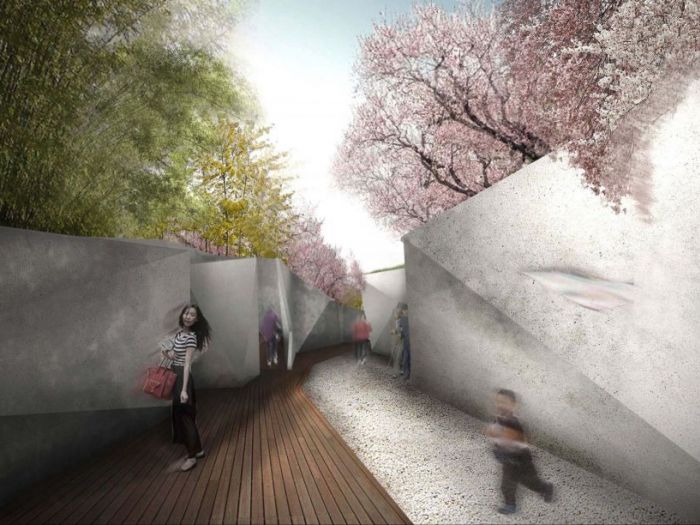 Archisio - Plasma Studio - Progetto Sunken garden