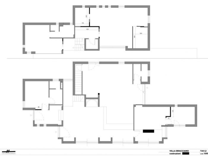 Archisio - Luca Longu - Progetto Interior design villa sul lago