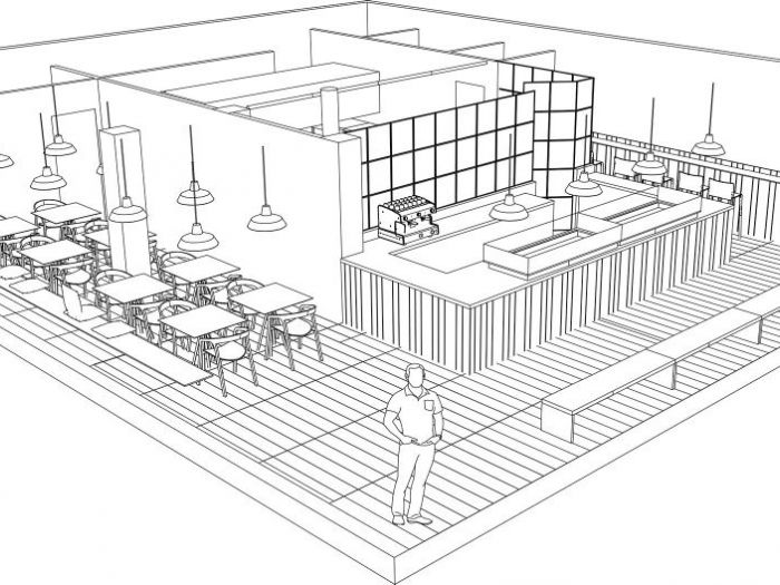 Archisio - Anna Tuti - Progetto Progetto di una pizzeria