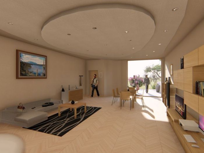 Archisio - Andrea Sorci Natural Living - Progetto Ipotesi di ristrutturazione villa a roma