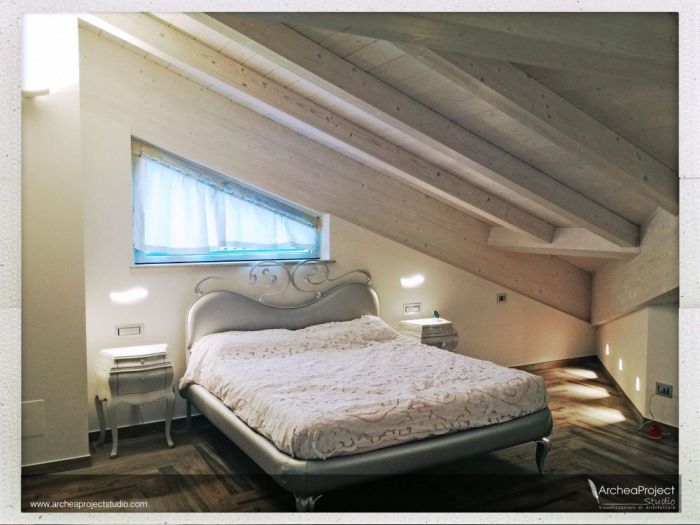 Archisio - Adele Di Mattia - Progetto Un sottotetto si trasforma in una mansarda confortevole