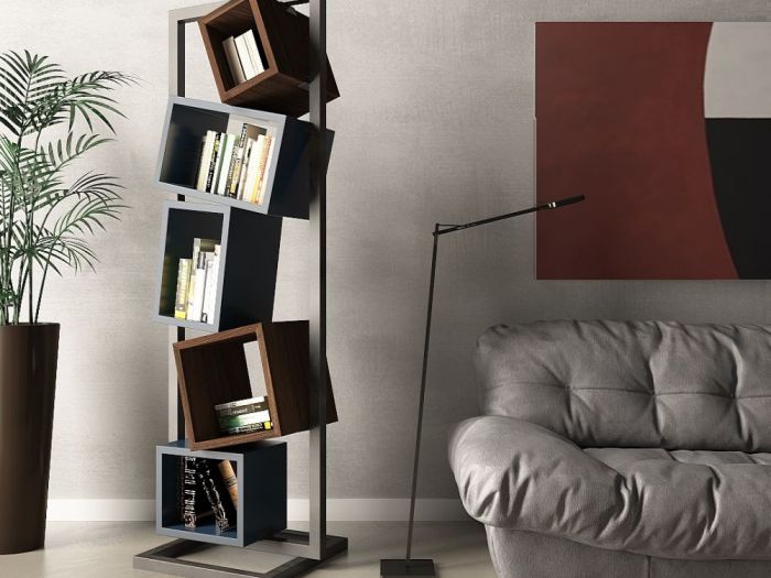 Archisio - Daniele Mezzetti - Progetto Libreria bifacciale