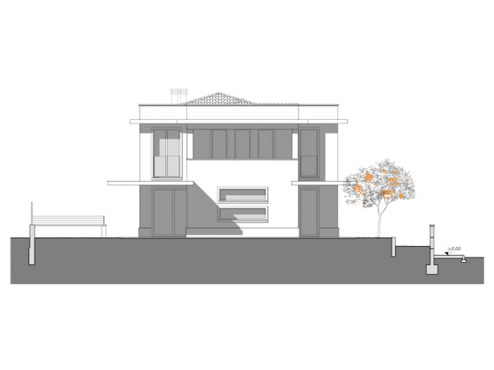 Archisio - Andrea Agostini - Progetto Villa a ponte pietra