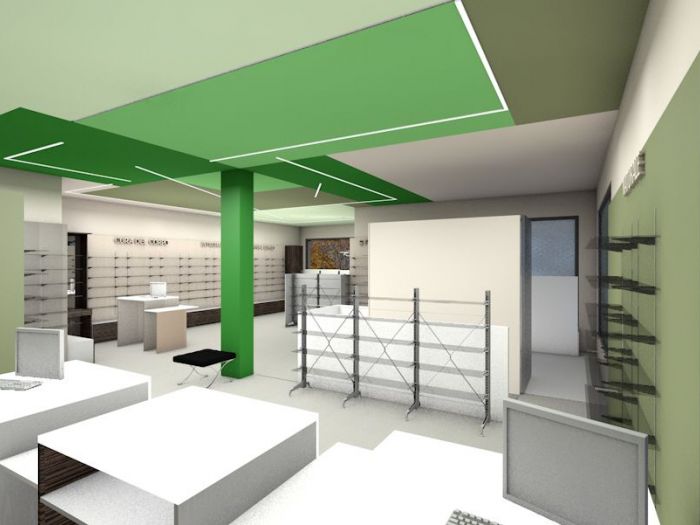 Archisio - Amedeo Giordano - Progetto Nuova sede farmacia duomo