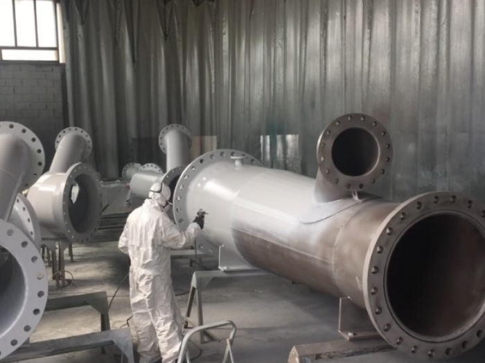 Archisio - Cherasco srl - Progetto Sabbiature e verniciature in sede e presso terzi