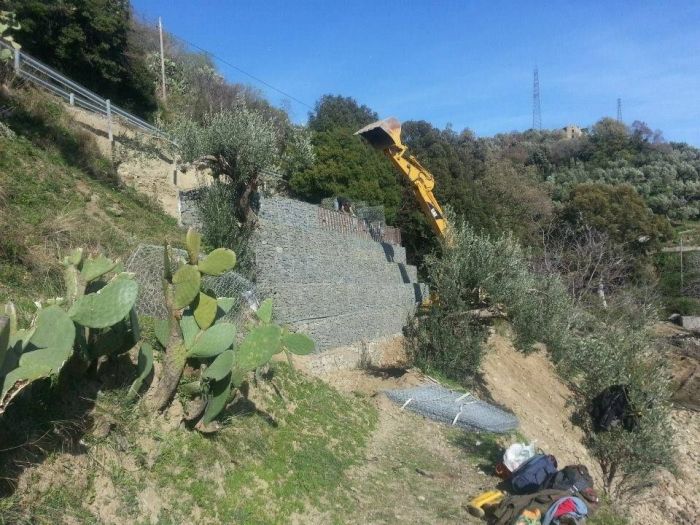 Archisio - Nimar Costruzioni - Progetto Strutture cementizie a sostegno di strade con pericolo di frane