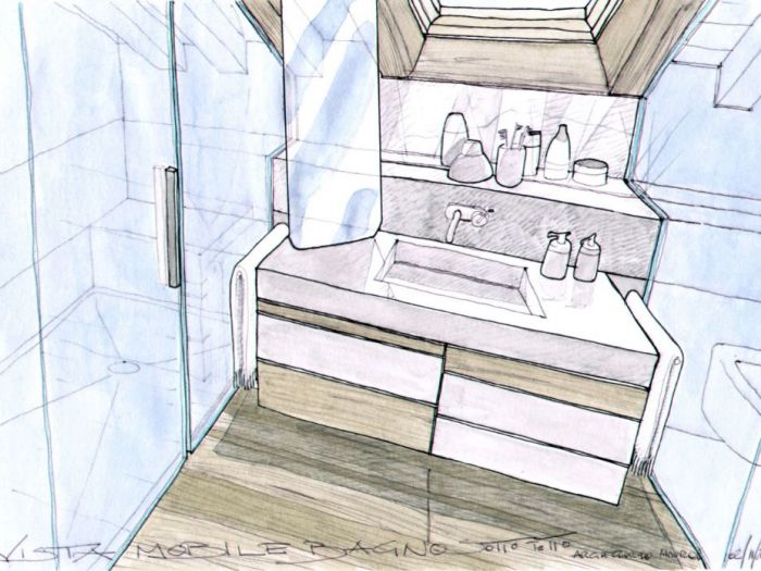 Archisio - Giorgio Mauro - Progetto Ristrutturazione attico con mansarda