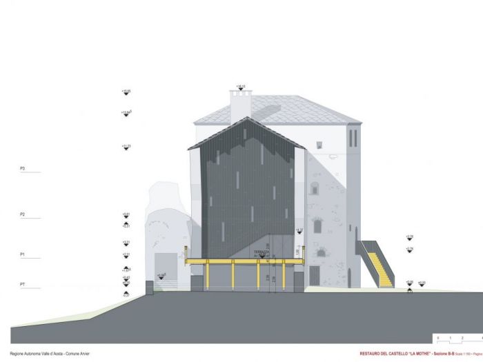 Archisio - Enrica Quattrocchio - Progetto Castello la mothe