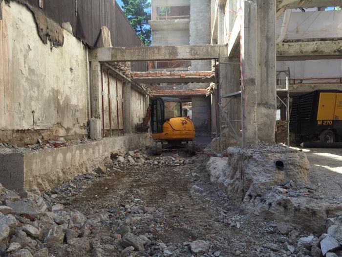 Archisio - Lamuraingegneria Cantiere - Progetto Residenza a parco solari milano