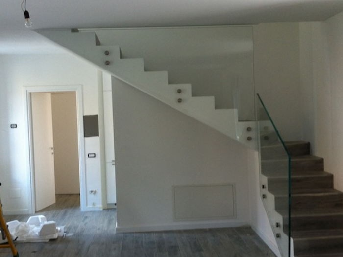 Archisio - Vetreria Galbusera - Progetto Parapetti in vetro