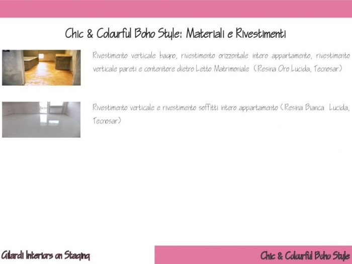 Archisio - Gilardi Interiors On Staging - Progetto Romachic colourful boho styleprogetto interior-materiali