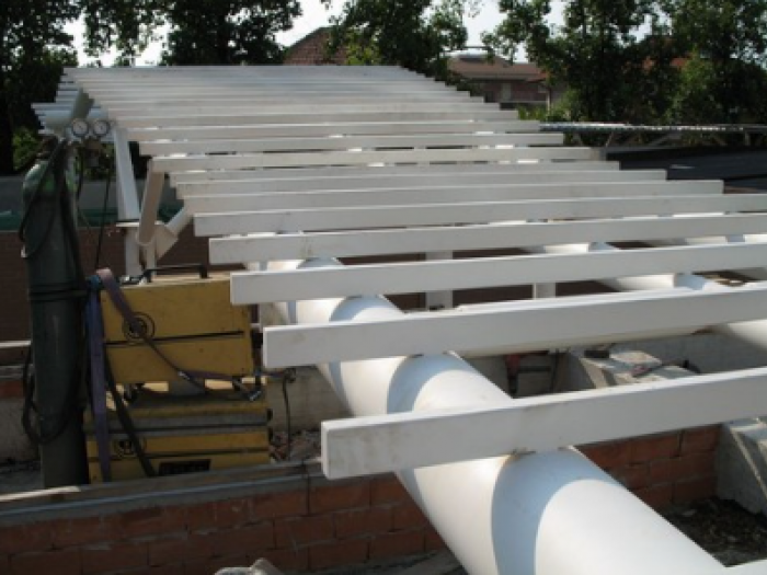 Archisio - Nervo Valerio - Progetto Carpenteria strutturale strutture industriali grigliati pareti rei coperture industriali e civili