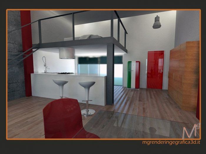 Archisio - Marco Giglio - Progetto Loft a pochi mt Dal mare