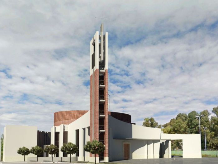 Archisio - Marco Dileo - Progetto San benedetto abate church